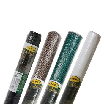 Tejido contra malas hierbas 10 x 1,25 m - Blanco