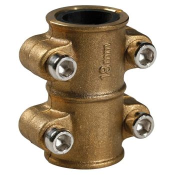 Abrazadera tapaporos 15 mm - Apto para: Tubos de cobre|Mínimo 10 unidades