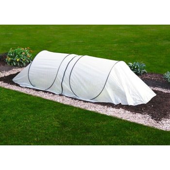 Túnel invernadero antiheladas Largo: 2,5 m - Blanco