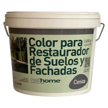 Pigmento concentrado Color Restaurador Suelos y Fachadas Ceniza - 3,2 kg - Mate sedoso