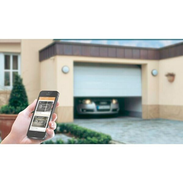Abridor de la puerta de garaje mediante el móvil Blanco - x 1