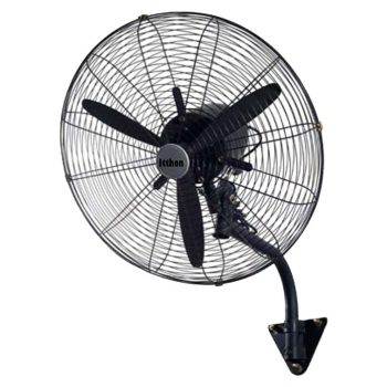 Ventilador de pared Fresco industrial Negro - 120 W - Diámetro: 59 cm