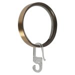 Anilla para cortinas Eclectic 8 ud. - Diámetro: 28 mm - Bronce