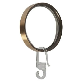 Anilla para cortinas Eclectic 8 ud. - Diámetro: 28 mm - Bronce