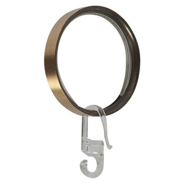 Anilla para cortinas Eclectic 8 ud. - Diámetro: 28 mm - Bronce