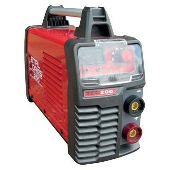 Equipo de soldadura Inverter TEC200 Grosor de electrodo: 1,6 mm - 3,2 mm - Apto para: Acero inoxidable