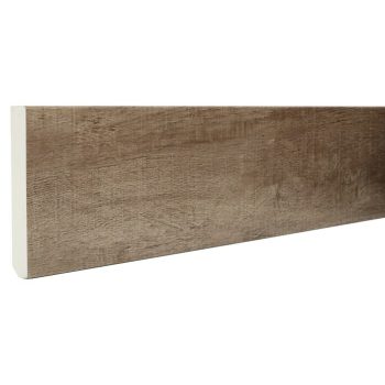 Zócalo de PVC Roble Nordmann 2,2 m x 13 mm x 90 mm