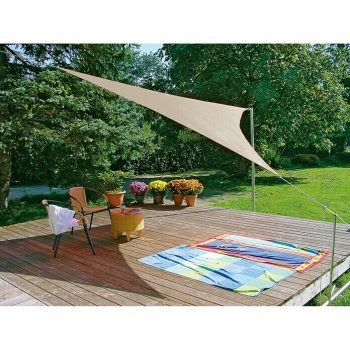Sunfun Toldo vela Mojave Arena - Triangular - L x An: 360 x 360 cm