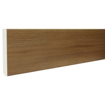 Zócalo de PVC Oak Natural 2,2 m x 13 mm x 90 mm