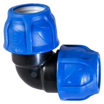 Codo PE tubo - tubo 32 mm - Polietileno - Mínimo 20 unidades