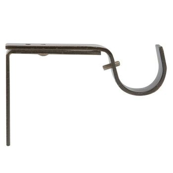 Soporte de pared Eclectic Bronce - L x An x Al: 10,8 x 1,6 x 6,5 cm - Atornillado