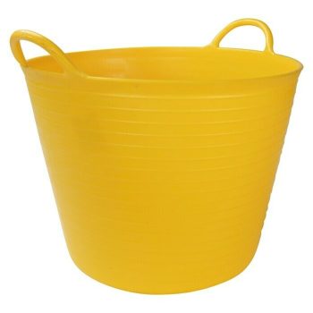 Cubo de obra Flextub Amarillo - Capacidad: 40 l|Mínimo 10 unidades