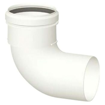 Codo PP M-H Condensación Simple Diámetro: 80 mm - 90 °|Mínimo 10 unidades