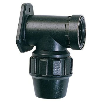 Codo PE mural M-H 20 mm - ″ - Polietileno - Mínimo 20 unidades