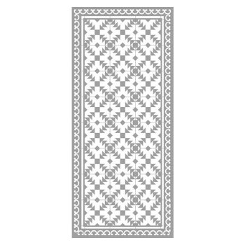 Alfombra de vinilo Buzz Gris - 110 x 48 cm - PVC