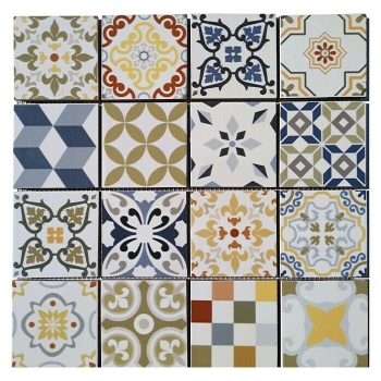 Malla mosaico Arles 29 x 29 cm - Multicolor - Mate|Mínimo 10 unidades
