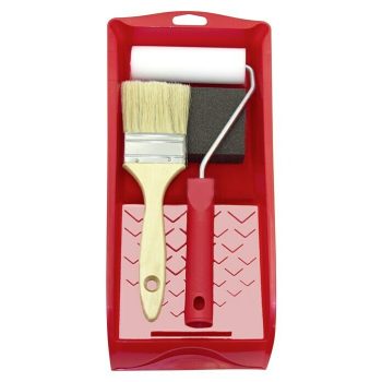 Kit para pintar con rodillo especial barniz 4 pzs.|Mínimo 10 unidades