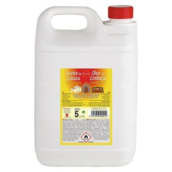 Aceite de linaza Incoloro - 5 l - Brillante