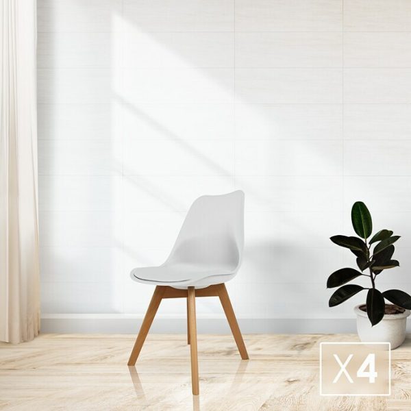 Mesa de comedor Hera con 4 sillas Dana 5 pzs.