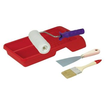 Kit para pintar con rodillo esmaltar y barnizar 4 pzs.