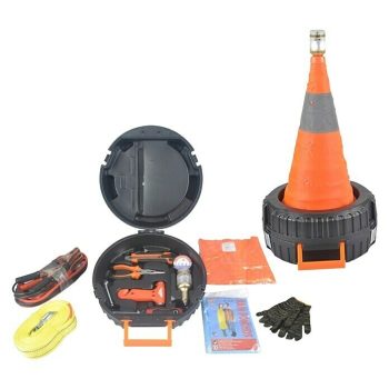 Maletín de herramientas para auto L x An x Al: 65 x 64 x 32,5 cm - 14 pzs.