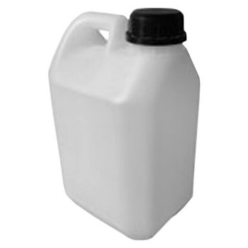 Bidón de plástico 5 l - Blanco - Mínimo 20 unidades