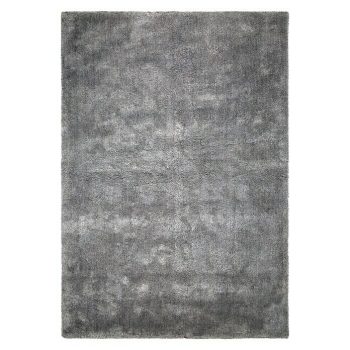 Alfombra de pelo largo Bolonia Gris - 170 x 120 cm