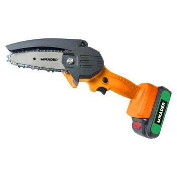 Motosierra de batería Mader 69470 21 V - 2 baterías - Iones de litio