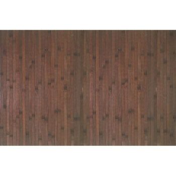 Alfombra de bambú Bamboo cool Wengué - 90 x 60 cm