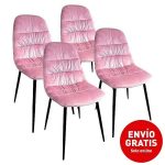 Silla Wei Rosa - 4 ud.
