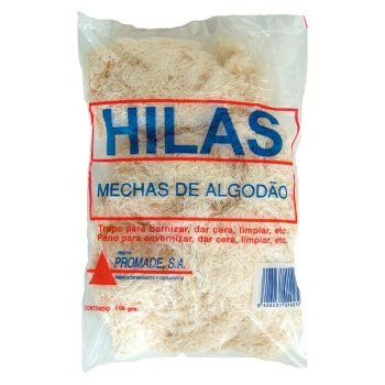 Mecha de algodón 100% algodón - 0,1 kg - Mínimo 20 unidades