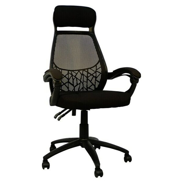 Silla de oficina Erika Negro - Reposabrazos