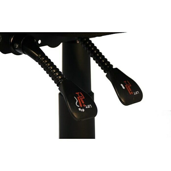 Silla de oficina Erika Negro - Reposabrazos