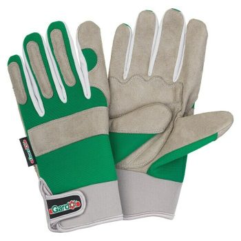 Gardol Guantes para jardín ajustable 10 - Verde - 1 par