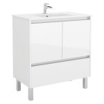 Mueble de lavabo Isla L x An x Al: 45,5 x 79,7 x 86,8 cm - Blanco