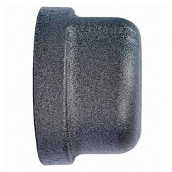 Tapa final Ferro System plateado plomo 2 ud.