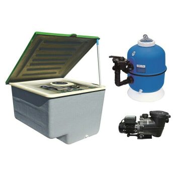 Caseta enterrada 500 L x An x Al: 110 x 110 x 80 cm