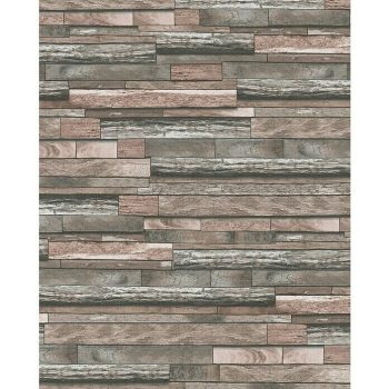 Papel pintado Briqueta marrón