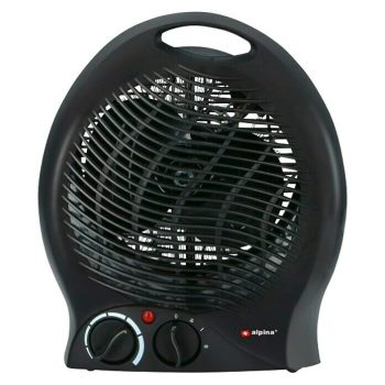 Calefactor de aire Alpina Negro
