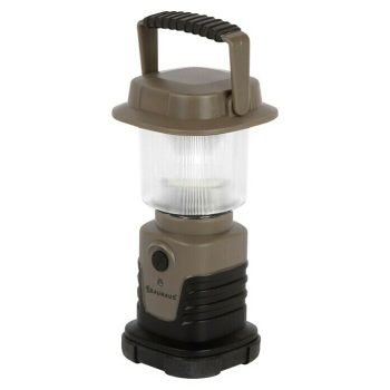 Luz de camping LED Mini Funciona con pilas - Marrón/Negro - Altura: 14 cm|Mínimo 10 unidades