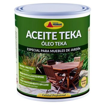 Aceite para teca 750 ml - Incoloro|Mínimo 10 unidades