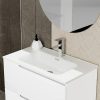 Mueble de lavabo Zeus L x An x Al: 44,6 x 90 x 64 cm - Blanco - Mate