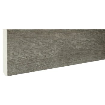 Zócalo de PVC Silver Shell 2,2 m x 13 mm x 90 mm