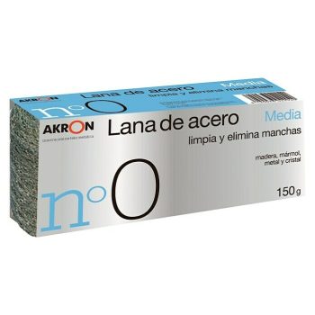 Lana de acero Grano: 0 - 150 g - Mínimo 20 unidades