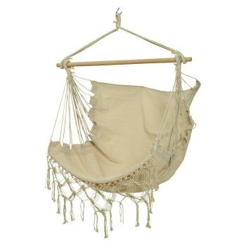 Hamaca colgante Bali L x An x Al: 100 x 30 x 130 cm - Beige