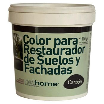 Pigmento concentrado Color Restaurador Suelos y Fachadas Carbón - 1,3 kg - Mate sedoso