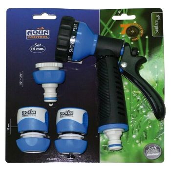 Kit de pistola de riego 4 pzs. - Número de formas de rociado: 7 ud.