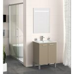 Mueble de lavabo Fran 46 x 60 x 85 cm - Fango - Mate