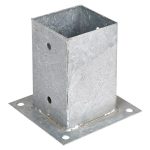 Soporte para poste Apto para: Soporte de estaca de 90 x 90 mm - Mínimo 20 unidades