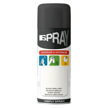 Aerosol permanente Spray Blanco - 400 ml - Brillante - Mínimo 20 unidades